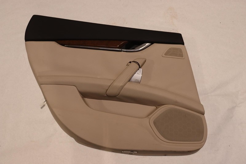 2014-2020 MASERATI QUATTROPORTE REAR LEFT SIDE DOOR PANEL TRIM COVER OEM