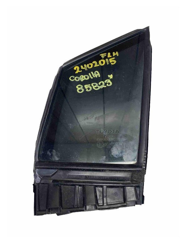 Toyota Corolla vent window 2019 to 2022 front left driver side OEM 6812602010