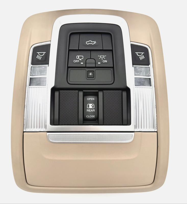 ✅ 2019-2022 RAM 1500-3500 5th Gen BEIGE CENTER OVERHEAD CONSOLE HEADLINER OEM