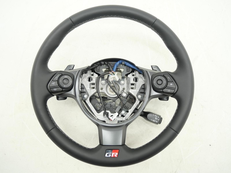 Used AT Steering Wheel Assembly Paddle Shift 2022-2025 Toyota GR86 500 Miles OEM
