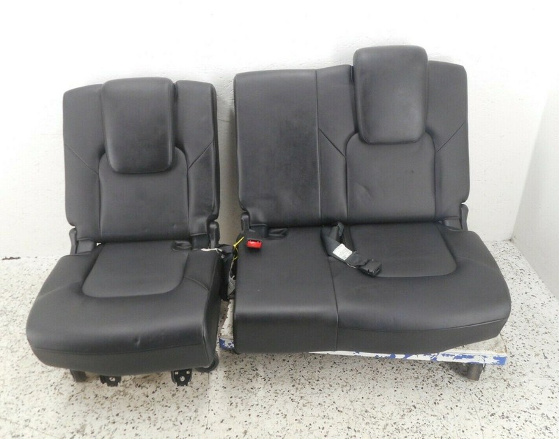 11 Infiniti QX56 Rear 3rd Row Lower Upper Left Right Seat Set OEM