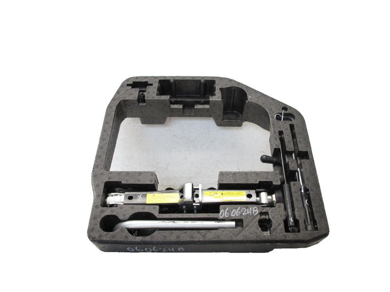 08-17 AUDI B8 A4 8T A5 S5 FOAM HOLDER TOOL KIT JACK EMERGENCY TRUNK KIT OEM 0606