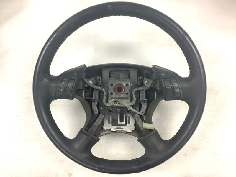 03-05 Accord 4DR Sedan V6 EX Steering Wheel Black Leather Used OEM