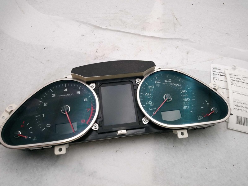 Audi Q7 2015 Speedometer 4L0920985S 5170