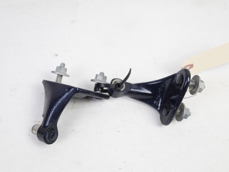 10-16 PORSCHE PANAMERA 970 REAR LEFT DRIVER SIDE DOOR UPPER LOWER HINGE OEM 78K