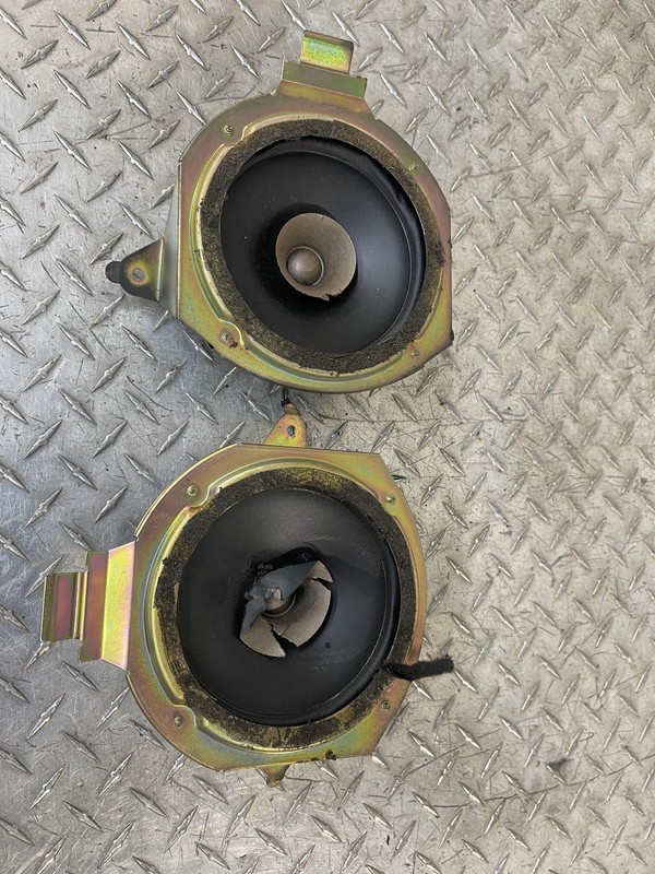 1999-2003 Saab 9-3 Convertible Rear Speaker Set Tested Oem