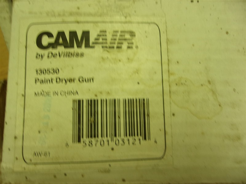 Cam Air Devilbiss 130530 Paint Dryer Gun *FREE SHIPPING*