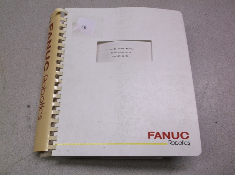 Fanuc Robotics S-100 Parts Manual R-J System Controller MARPS1000361