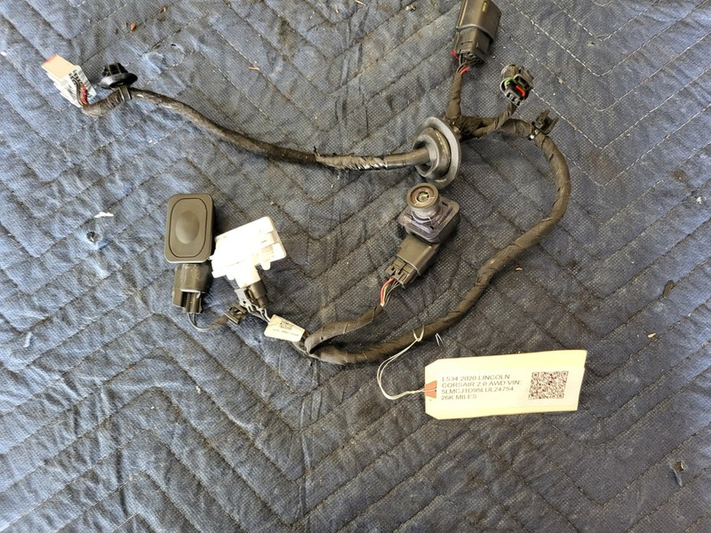 Used Oem Lincoln Rear View Camera & Trunk Release Switch for 2020-2025 Corsair