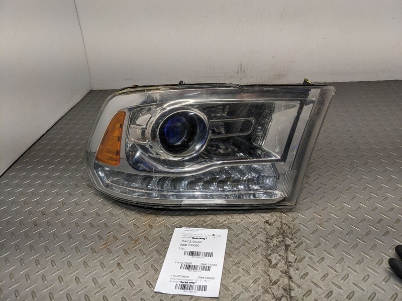 Passenger Headlight Classic Style Halogen Fits 13-22 DODGE 1500 PICKUP 1156174