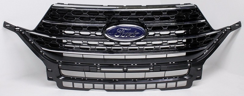 OEM Ford Explorer XLT Grille w/OUT camera option LB5B-8200-BD59B8 (Scratches )