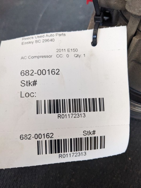 AC Compressor Thru 03/07/12 Fits 07-12 FORD E150 VAN 1172313