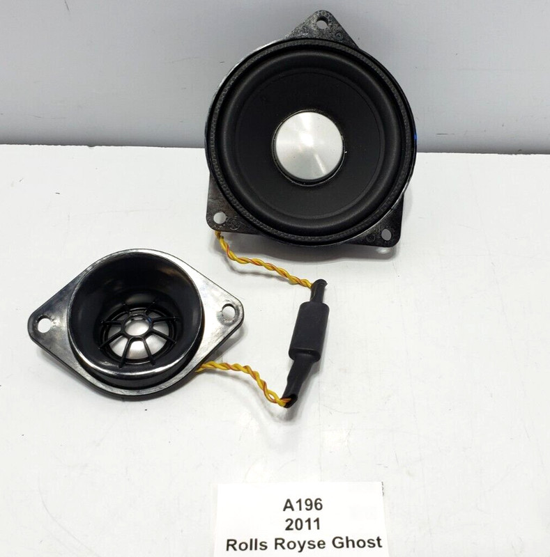✅10-18 OEM Rolls Royce Ghost RR4 Front Right Passenger Speaker Harman Kardon SET