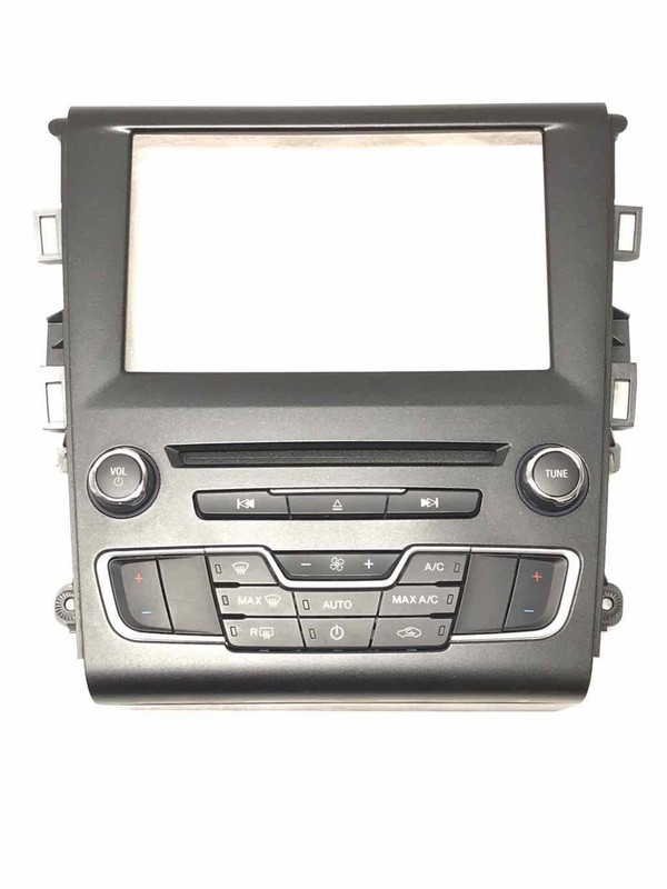 2017 Fusion 4dr Audio AC Control Panel Light Scratches Part# HS7T18E245CGA