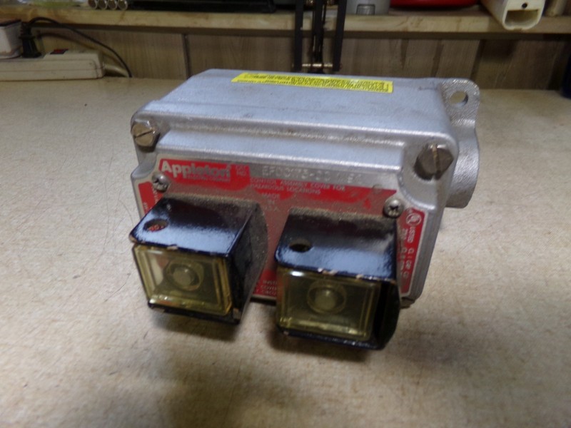 Appe Electric Control Assembly Pushbutton Station 1/92 EFDC175-OC