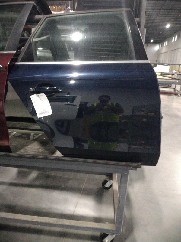 2010 Audi A4 Blue Rear Right Door - Good Condition, 180K Miles, OEM Part