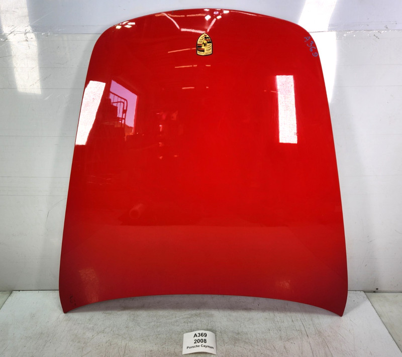 ✅ 05-12 OEM Porsche Cayman 987 Boxster Front Hood Bonnet Panel Shell Red*