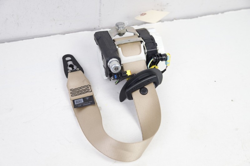 10-16 Porsche Panamera 970 Front Right Passenger Seat Belt Retractor Beige 78k