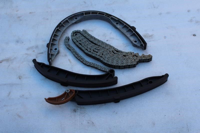 2010 2011 2012 2013 PORSCHE PANAMERA ENGINE TIMING CHAINS 5 PIECE 4.8L NON-TURBO