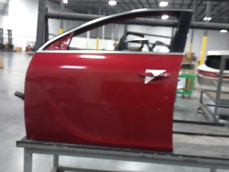 2015 Buick Regal Front Left Door Crystal Red Tintcoat 114K Miles Used OEM