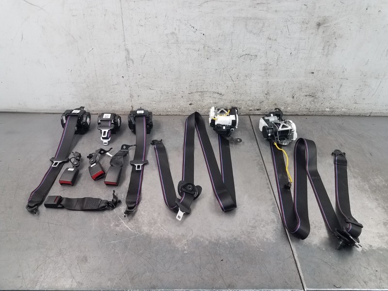 2019 BMW M5 Comp F90 Seat Belt Set - Front Locked #8437 V9