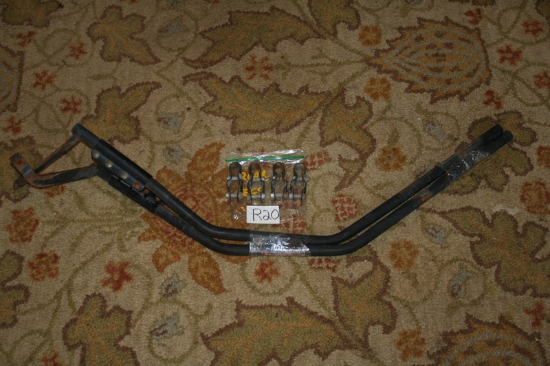 2004 Honda TRX 650 Rincon Rear Fender Guard Passenger Pegs 04