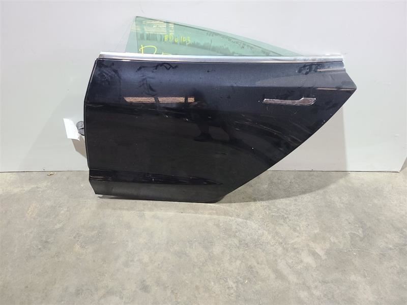 Driver Rear Side Door Black Fits 2019 TESLA 3 567636