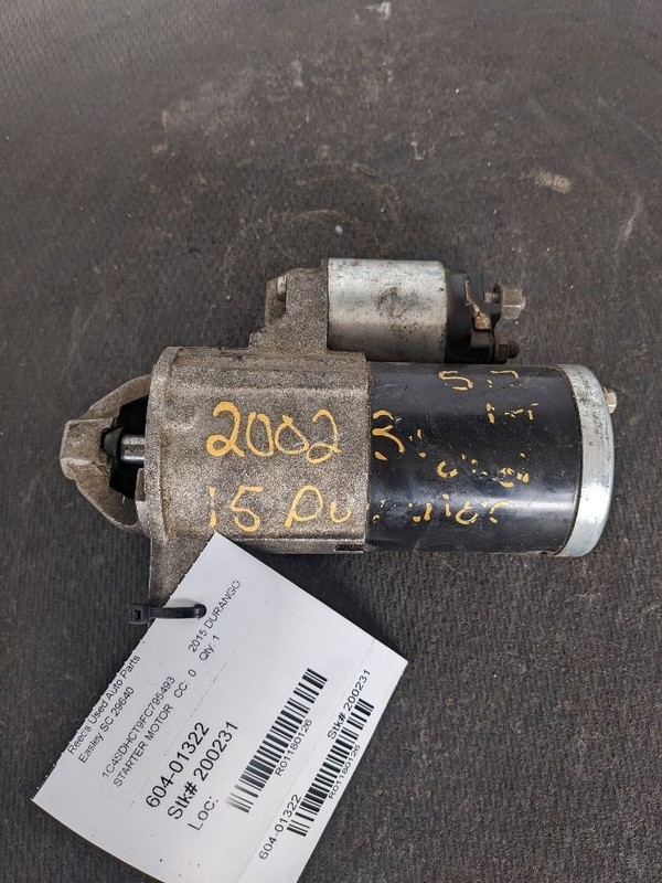 Starter Motor Wk Body VIN E Or F 6th Digit Fits 05-21 GRAND CHEROKEE 1180126