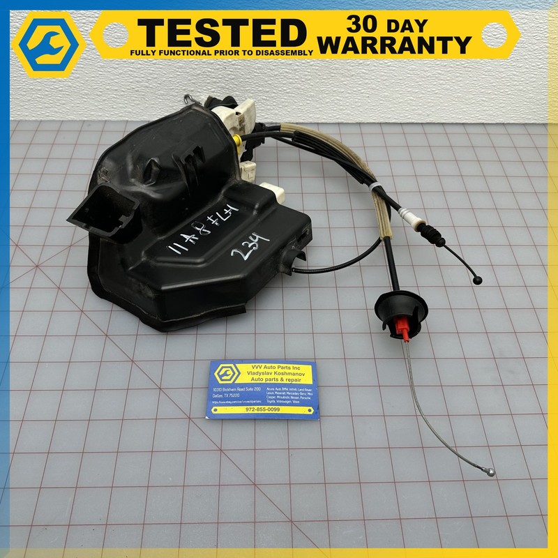 11-18 Audi S8 A8 Quattro FRONT LEFT DRIVER SIDE DOOR LOCK LATCH ACTUATOR OEM