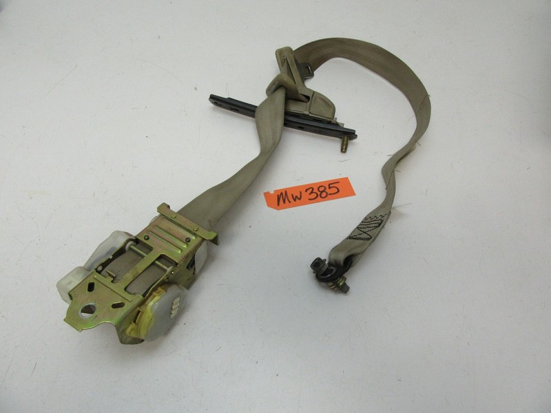 FITS 98 99 ALTIMA FRONT SHOULDER HARNESS SEAT BELT PASSENGER RH RF RIGHT TAN CAR