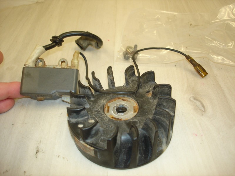 Mantis 7225su sv-5c/2MODEL ONLY coil flywheelgarden tiller part