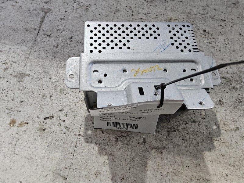 2018-2019 Ford Ecosport Radio Receiver AM FM MP3 w/High Definition