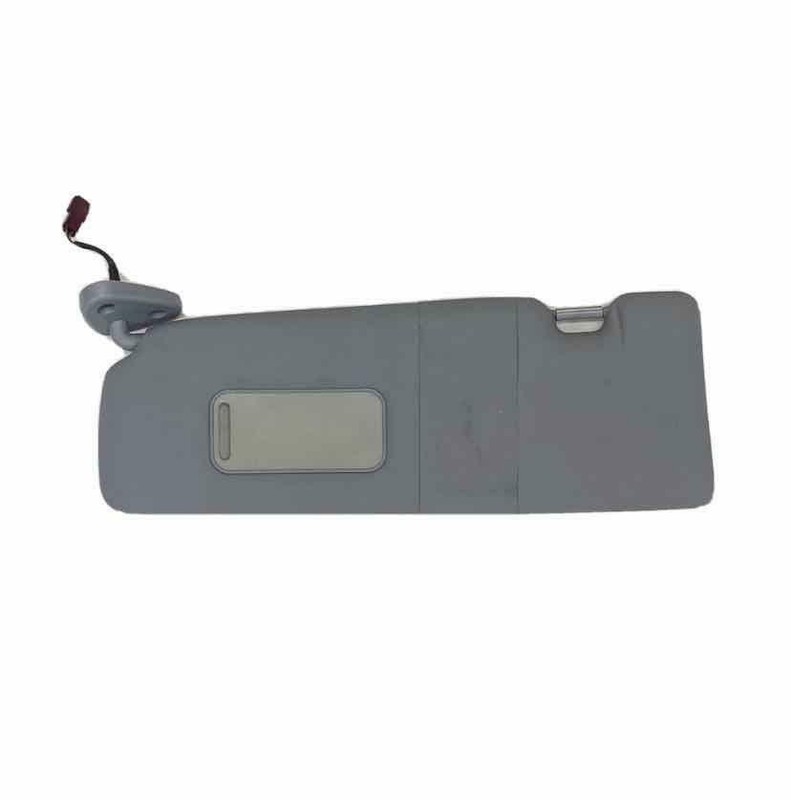 2008 2013 BMW 128I SUN VISOR LEFT DRIVER SIDE GRAY COLOR ASSY OEM 51167252483