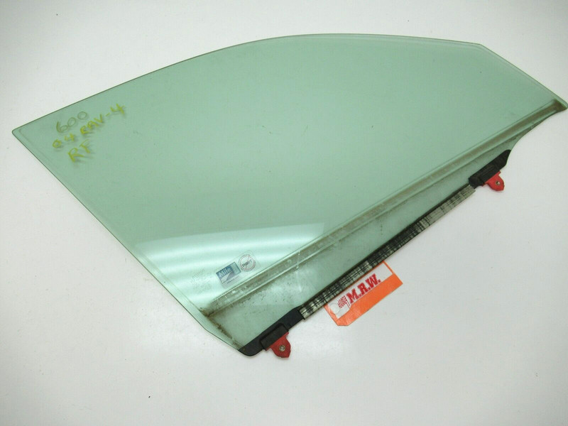 DOOR GLASS WINDOW PASSENGER SIDE FRONT RIGHT RF R for 01 02 03 04 05 TOYOTA RAV4