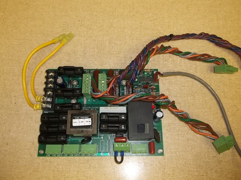 Accu-Fab AFS3611 System Control Board, Rev. B *FREE SHIPPING*
