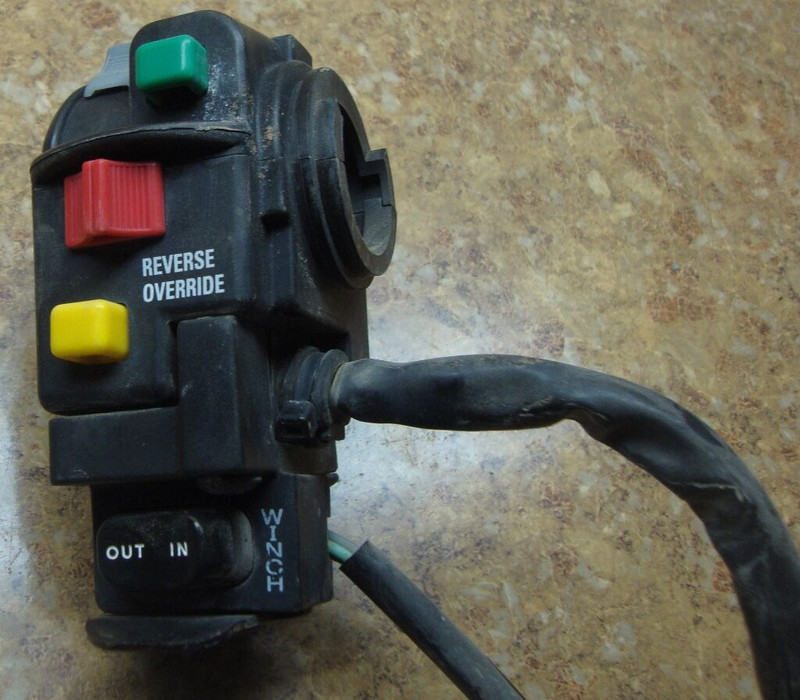 2009 Arctic Cat 550 ATV 4x4 EFI Electrical Left Switches Controls Override M1