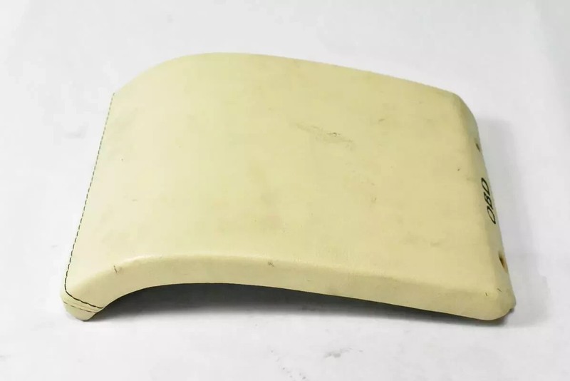 04-08 Maserati Quattroporte M139 Left Lower Dash Panel OBD Port Cover TAN OEM