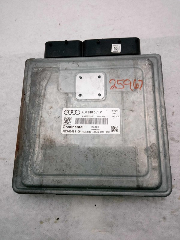 2015 AUDI Q7 Engine Control Module ECM 3.0L OEM 136K Miles NJ25-25967-660792