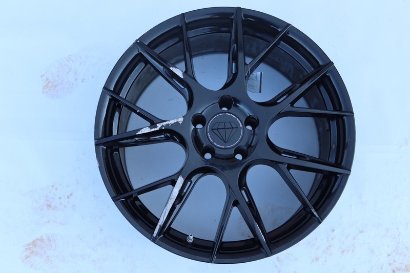 2003-2006 MERCEDES E55 AMG W211 WHEEL RIM R19X8.5J AFTERMARKET BLAQUE DIAMOND