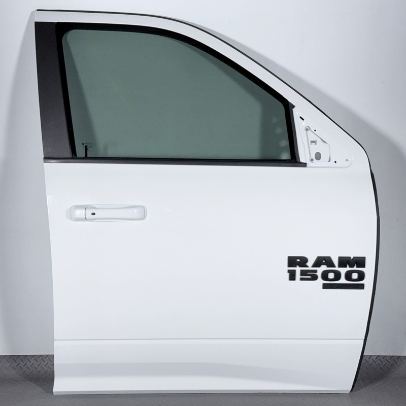 ✅ 09-24 RAM 1500 Classic 2500 3500 OEM COMPLETE DOOR FRONT RIGHT White PW7 Pass.