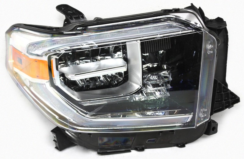OEM Right Passenger Side LED Headlamp For Toyota Tundra Black bezel 81110-0C140