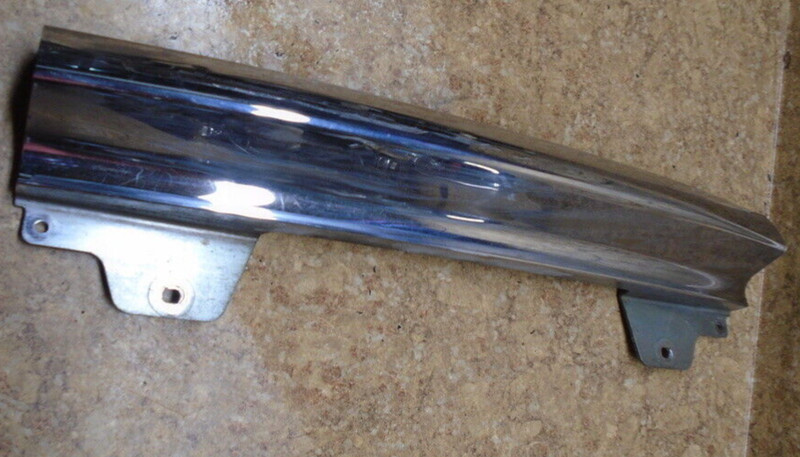 87 Yamaha Venture XVZ1300 XVZ 1300 Saddlebag Cover Panel Chrome Rear Back Bumper