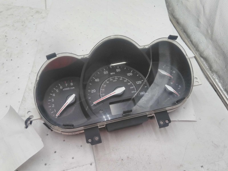 2014 KIA RIO Speedometer Gauge OEM White 1.6L 128K Mileage NJ25-27282-695372
