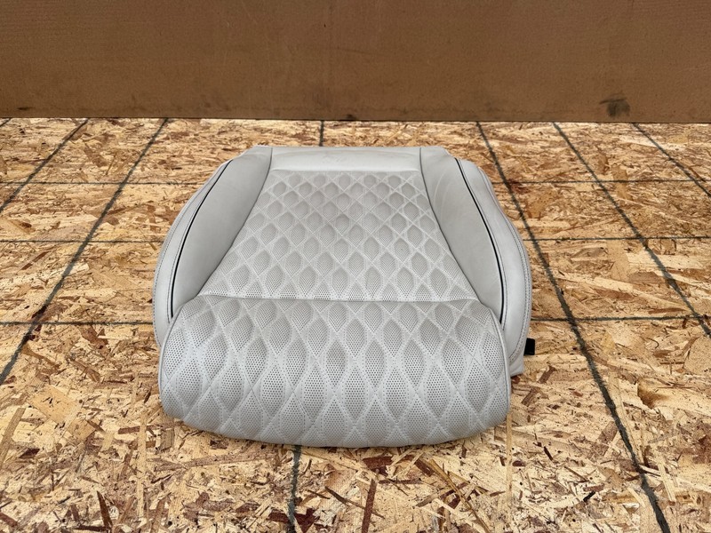 GENESIS GV70 2022-2026 OEM FRONT LEFT DRIVER LOWER SEAT SKIN CUSHION (GRAY)