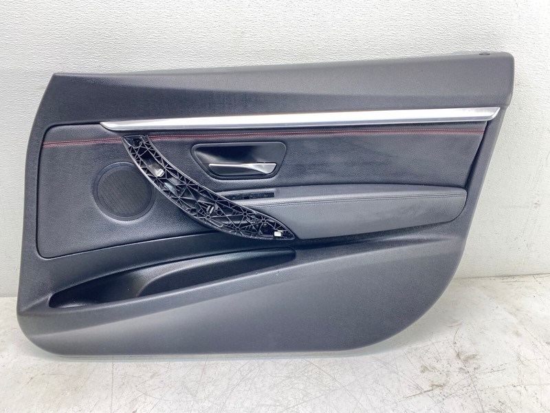 14-19 BMW F34 3 Series GT Front Right Passenger Door Panel Leather Black OEM✅
