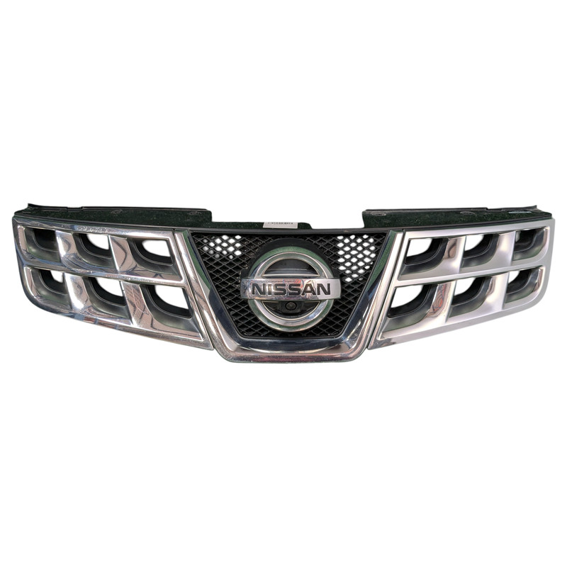 2011 - 2015 Nissan Rogue Front Upper Grille With Camera Emblem OEM