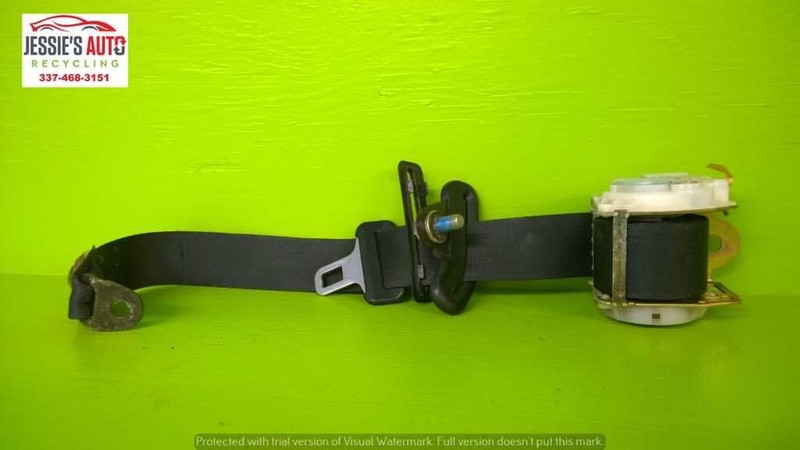 01-05 ECLIPSE 2.4L AT CONV PASSENGER RIGHT REAR SEAT BELT RETRACTOR OEM 2113-40