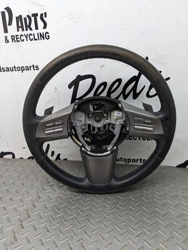 2010 2011 Subaru Legacy Left Steering Wheel W/ Audio1149866