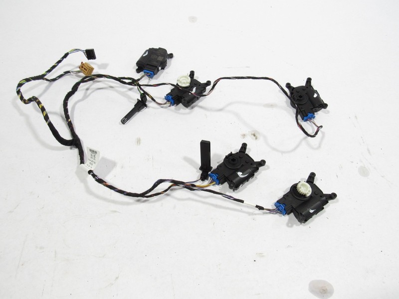 16-23 Audi TT 2019 HVAC Heater Flap Blend Actuator Motor Wire Harness Set ;