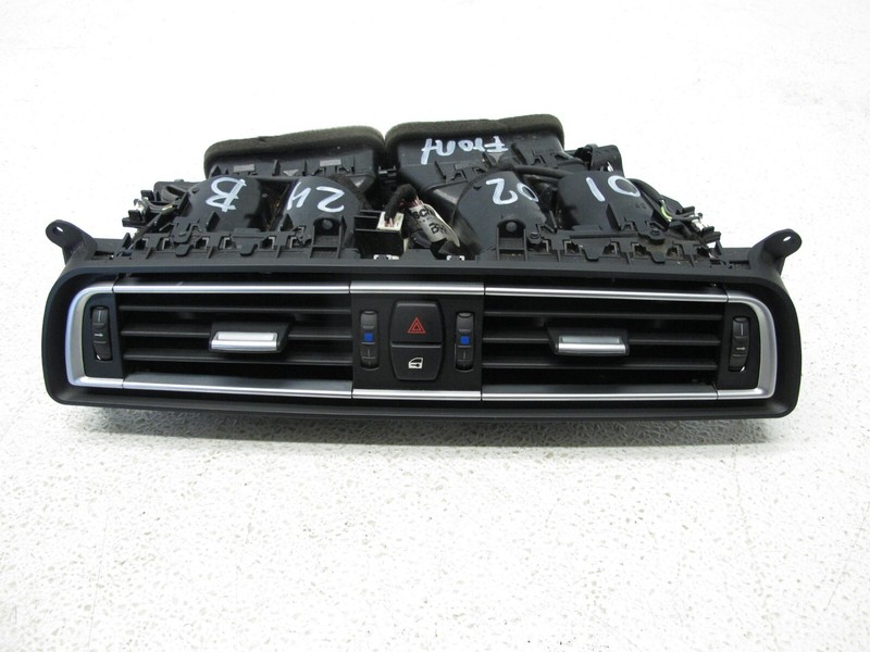 09-15 BMW F01 F02 740i 750Li DASH DASHBOARD AIR VENT GRILLE CENTER MIDDLE OEM 01